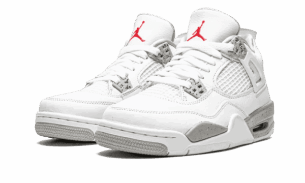 Air Jordan 4 Tech White (White Oreo) – Image 2