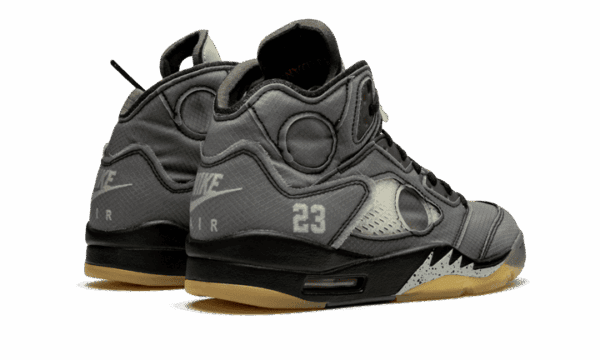 Air Jordan 5 Retro Off-White Black - Image 3