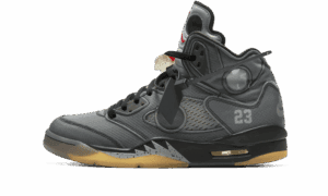 Air Jordan 5 Retro Off-White Negro