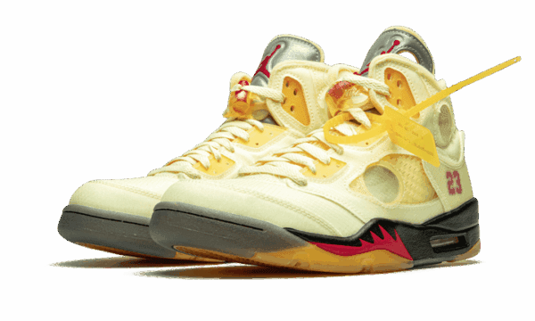 Air Jordan 5 Retro Off-White Sail - Image 2