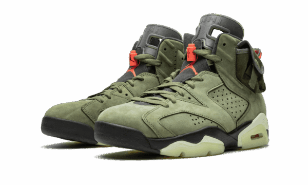 Air Jordan 6 Travis Scott Medium Olive - Imagen 2