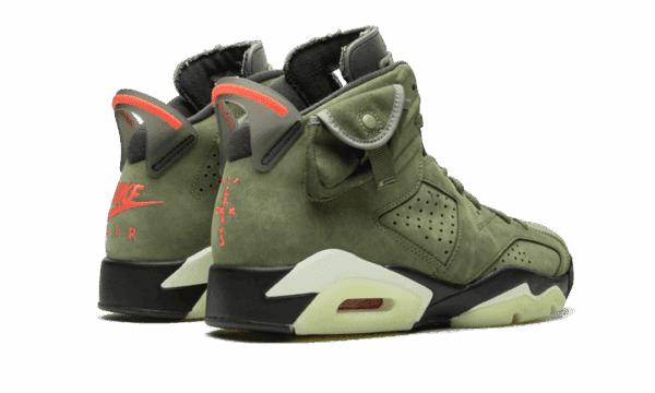 Air Jordan 6 Travis Scott Medium Olive - Imagen 3