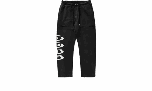 Air Jordan Travis Scott Fleece-Hose Schwarz