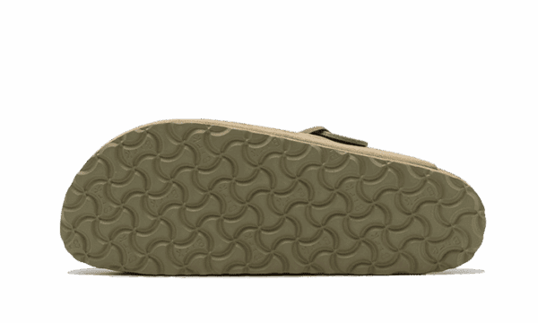 Boston Suede Leather Faded Khaki - Image 3