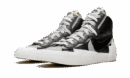 Blazer Mid Sacai Negro Gris