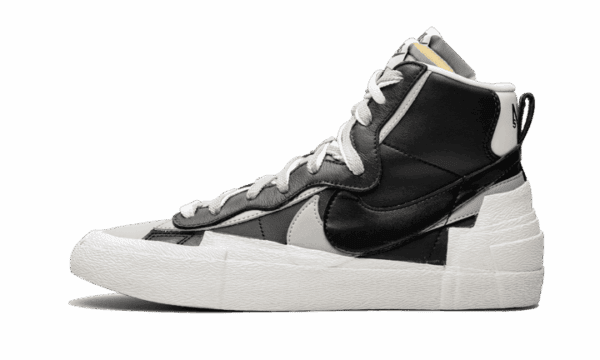 Blazer Mid Sacai Negro Gris