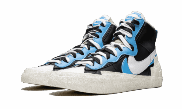 Blazer Mid Sacai White Black Legend Blue - Imagen 2
