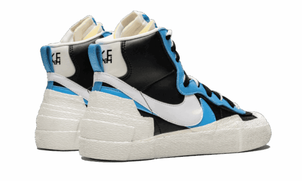 Blazer Mid Sacai White Black Legend Blue - Imagen 3