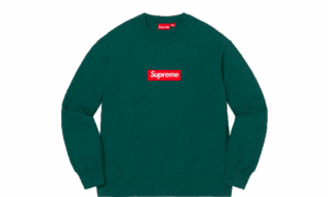 Box Logo Crewneck Dark Pine