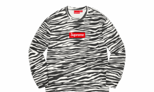 Box Logo Crewneck Zebra