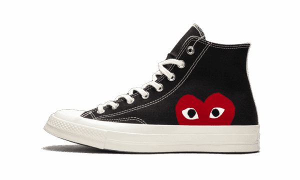 Chuck Taylor All-Star 70s Hi Comme des Garçons PLAY Black