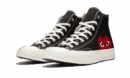 Chuck Taylor All-Star 70s Hi Comme des Garçons PLAY Black