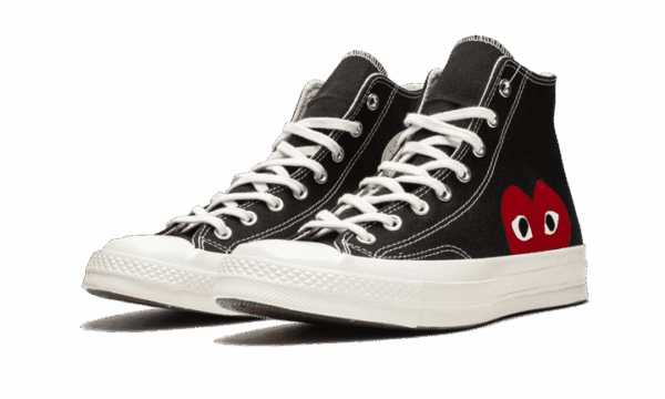 Chuck Taylor All-Star 70s Hi Comme des Garçons PLAY Black - Image 2