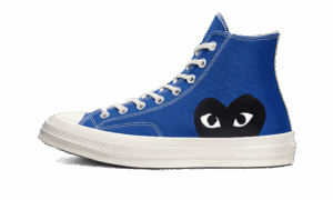Chuck Taylor All-Star 70s Hi Comme des Garçons PLAY Blue Quartz