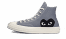 Chuck Taylor All-Star 70s Hi Comme des Garçons PLAY Steel Grey
