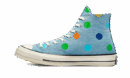 Chuck Taylor All-Star 70s Hi Golf Wang Denim Polka Dots