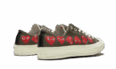 Chuck Taylor All-Star 70s Ox Comme des Garçons PLAY Multi Heart Green