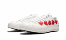 Chuck Taylor All-Star 70s Ox Comme des Garçons PLAY Multi-Heart White