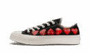 Chuck Taylor All Star 70 Ox Comme des Garcons PLAY Multi-Heart Noir