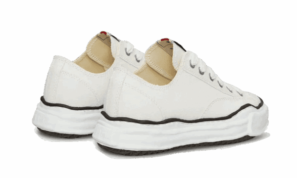 Yasuhiro Peterson OG Sole Canvas Low White - immagine 3