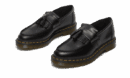 Adrian - Mocassino con nappe in pelle liscia - Nero