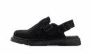 Mules Jorge in pelle scamosciata nera