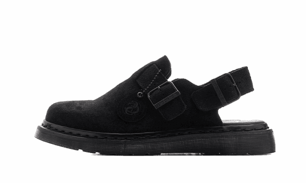 Mules Jorge in pelle scamosciata nera