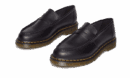 Penton Cuir lisse Noir