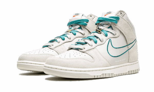 Dunk High First Use Light Bone Green Noise - Image 2