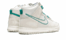 Dunk High First Use Light Bone Green Noise