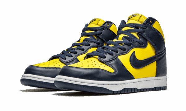 Dunk High Maize & Blue (Michigan) – Image 2