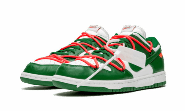 Dunk Low Off-White Pine Green – Image 2
