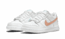 Dunk Low White Bone Peach Aqua