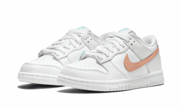 Dunk Low White Bone Peach Aqua - Image 2