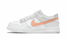 Dunk Low White Bone Peach Aqua