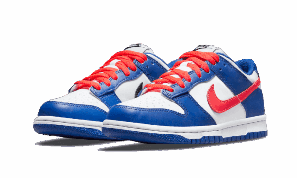 Dunk Low White Royal Red - immagine 2