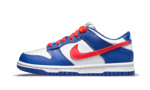 Dunk Low Weiß Königlich Rot