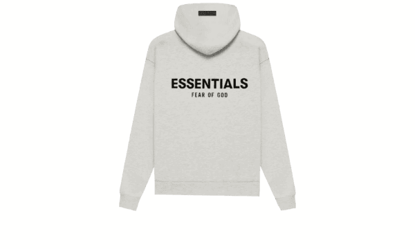 Essentials Hoodie Light Oatmeal - Image 2