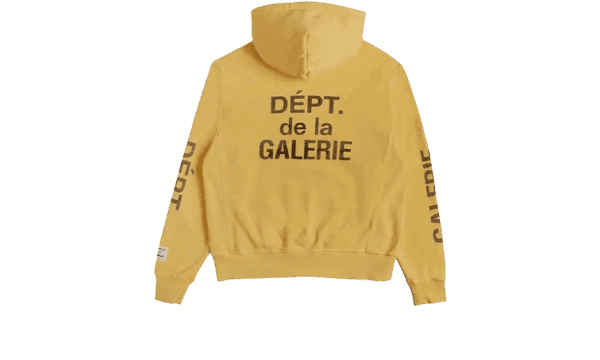 Logo Hoodie Yellow - Image 2