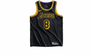 Los Angeles Lakers Kobe Bryant Schwarz Mamba Stadt Jersey