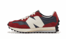 327 Navy Blue Red White