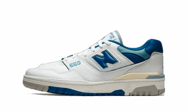 550 Bianco Blu Scanalatura