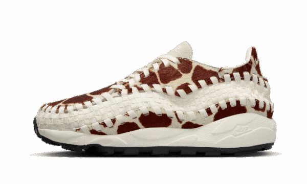 Air Footscape Woven estampado de vaca