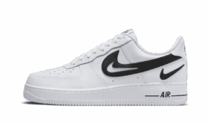 Air Force 1 Low '07 FM Cut Out Swoosh White Black