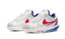 Cortez 4.0 Sacai White University Red Blue