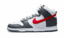 Dunk High Embossed Basketball Grey Red