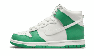 Dunk High Bianco Verde