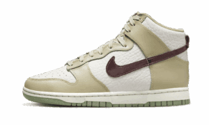 Dunk High Bianco Tan