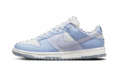 Dunk Low Bianco Blu Aerografo