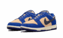 Dunk Low LX in pelle scamosciata blu
